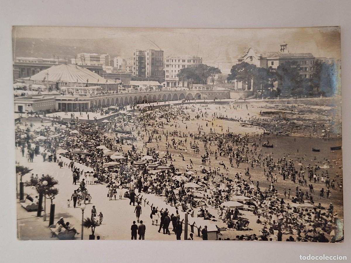 Postales: TARJETA POSTAL LA CORU&Ntilde;A PLAYA DE RIAZOR RV 3087