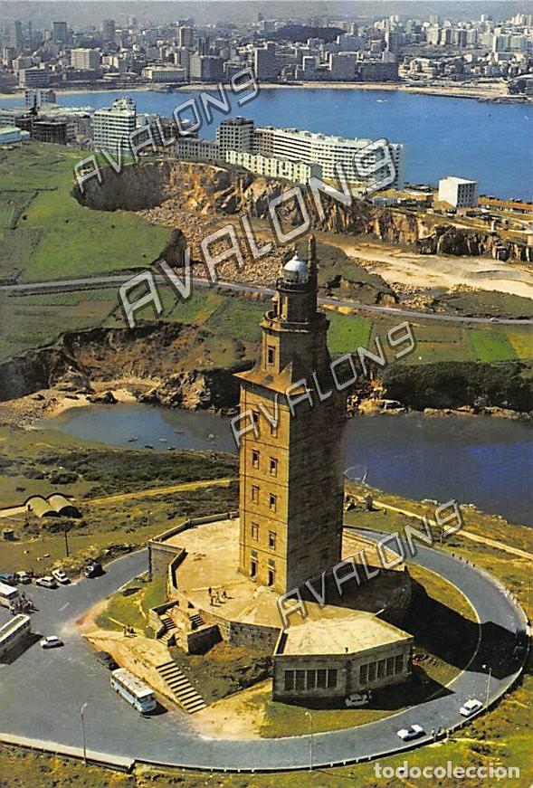 Postales: Torre de H&eacute;rcules (La Coru&ntilde;a) - Sin Circular - A&ntilde;os 60