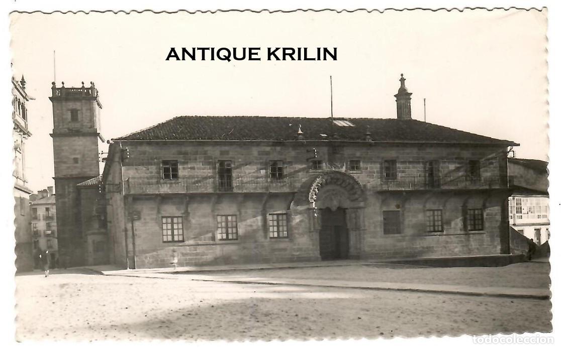 Postales: SANTIAGO DE COMPOSTELA N&ordm; 14 COLEGIO DE SAN JERONIMO / GARCIA GARRABELLA / SIN FRANQUEAR