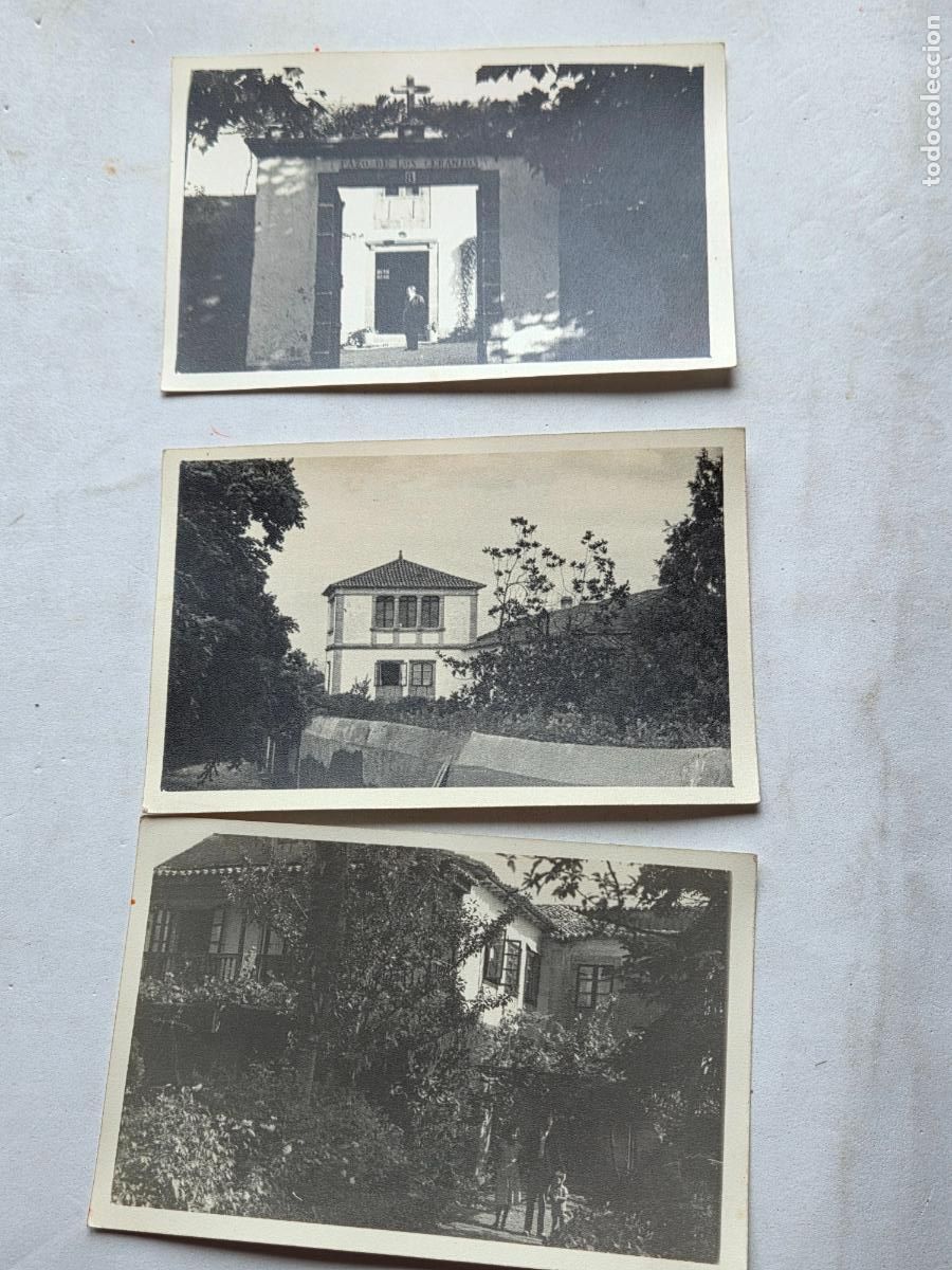 Cartes Postales: CAMBRE - CORU&Ntilde;A - PAZO DE MELLA ANTIGUO PAZO DE LOS GERANIOS - 3 FOTOGRAFICAS Z1