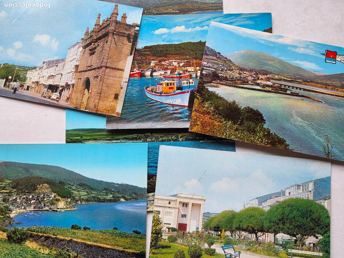 Postales: VIVERO - LUGO - GALICIA - LOTE POSTALES COLOR FINALES DE LOS 60 - Z1