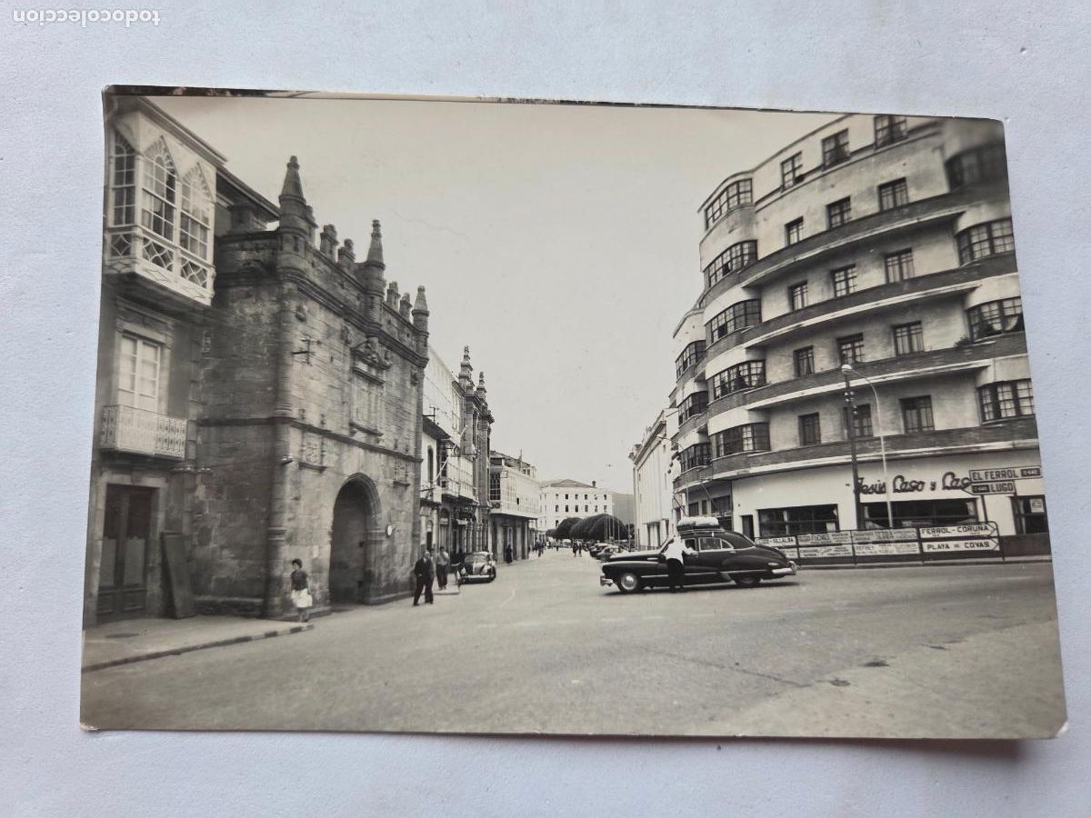 Postales: VIVERO - LUGO - GALICIA - CURIOSA - COCHE - FRANQUEADA - Z1