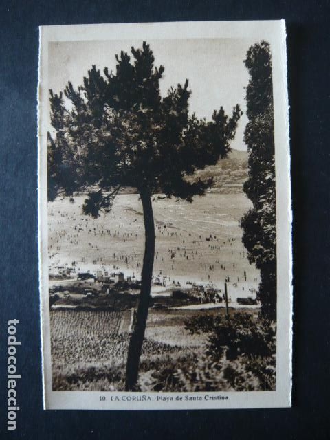 Cartoline: LA CORU&Ntilde;A PLAYA DE SANTA CRISTINA