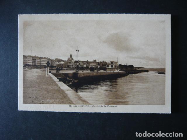 Postales: LA CORU&Ntilde;A MUELLE DE LA DARSENA - Foto 1