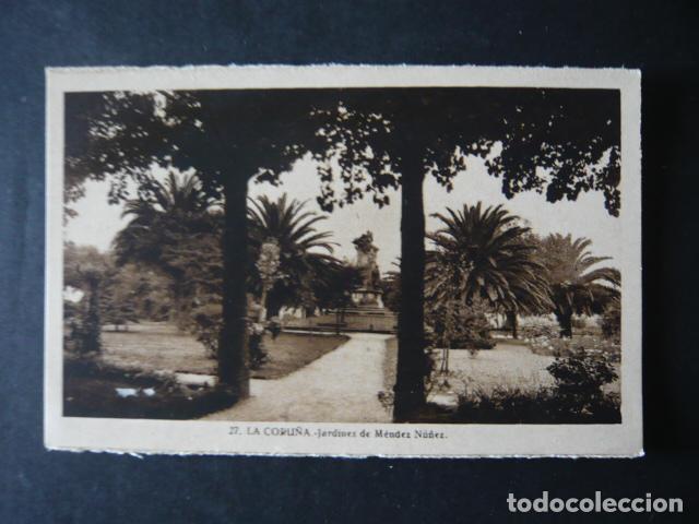Cartoline: LA CORU&Ntilde;A JARDINES DE MENDEZ NU&Ntilde;EZ