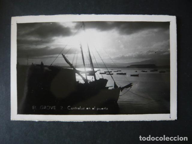 Cartes Postales: EL GROVE PONTEVEDRA CONTRALUZ EN EL PUERTO