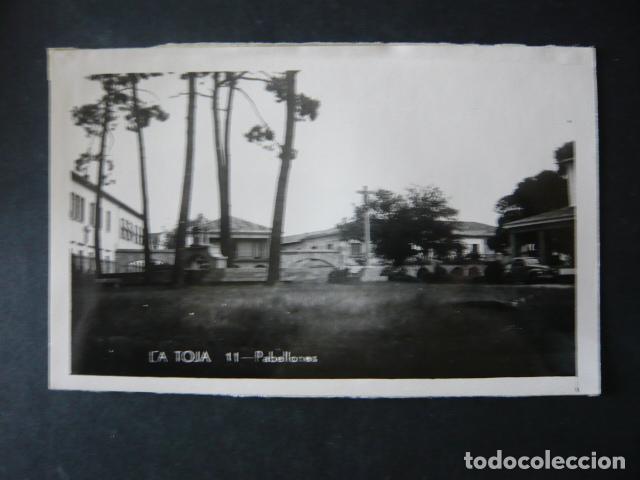 Postales: LA TOJA PONTEVEDRA PABELLONES