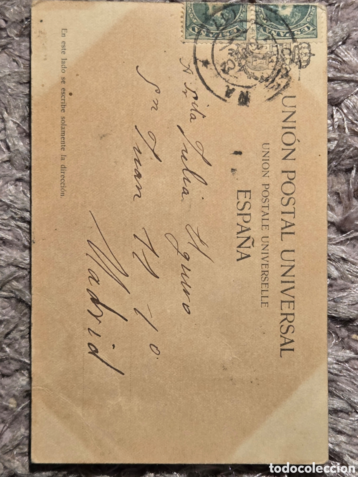Postales: LA CORU&Ntilde;A, TORRE DE H&Eacute;RCULES 1902 - Foto 2