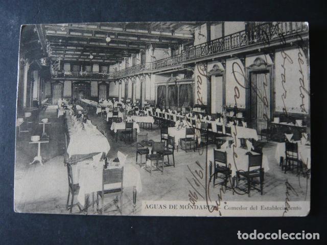 Cartoline: AGUAS DE MONDARIZ PONTEVEDRA COMEDOR DEL ESTABLECIMIENTO