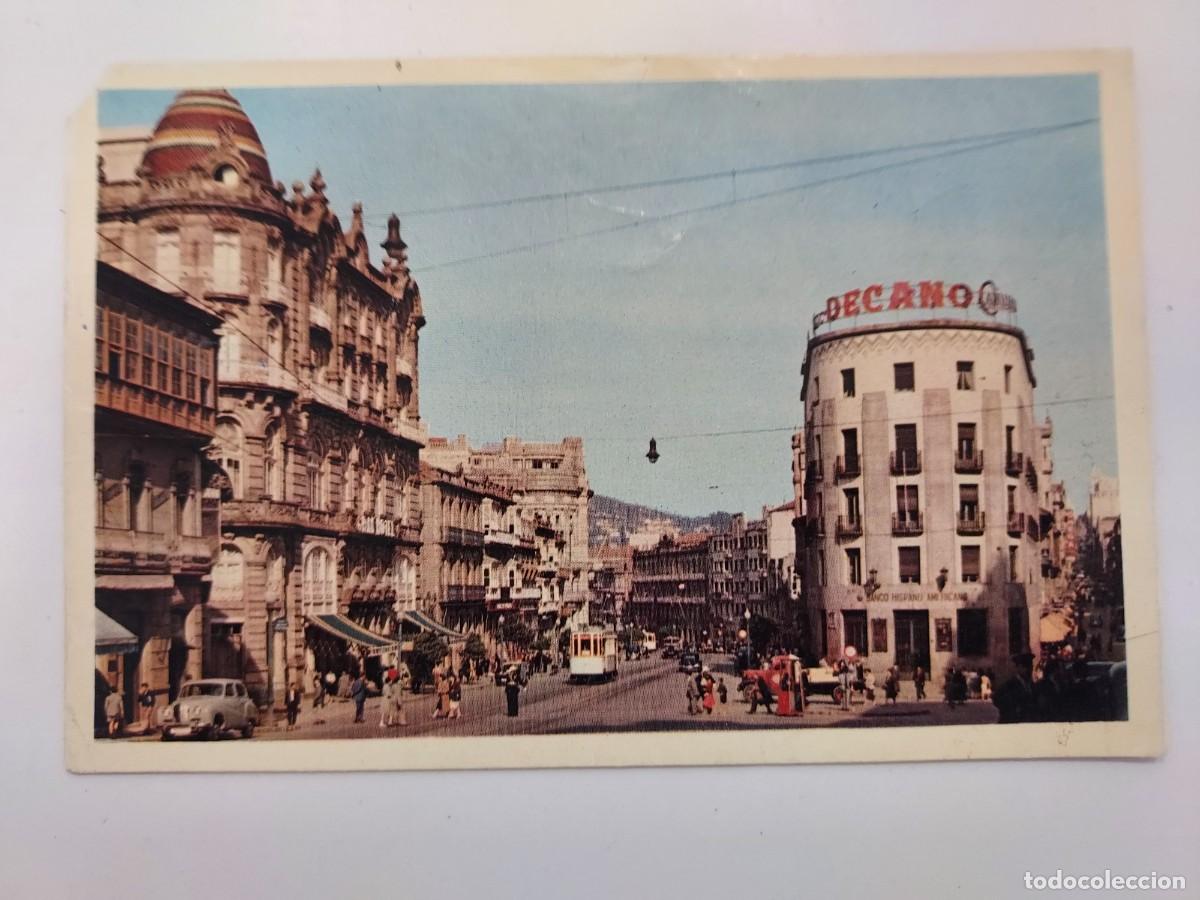 Postales: POSTAL VIGO PUERTA DEL SOL. SIN CIRCULAR. DOMINGUEZ MANEN 10. PONTEVEDRA. TRANVIA DECANO