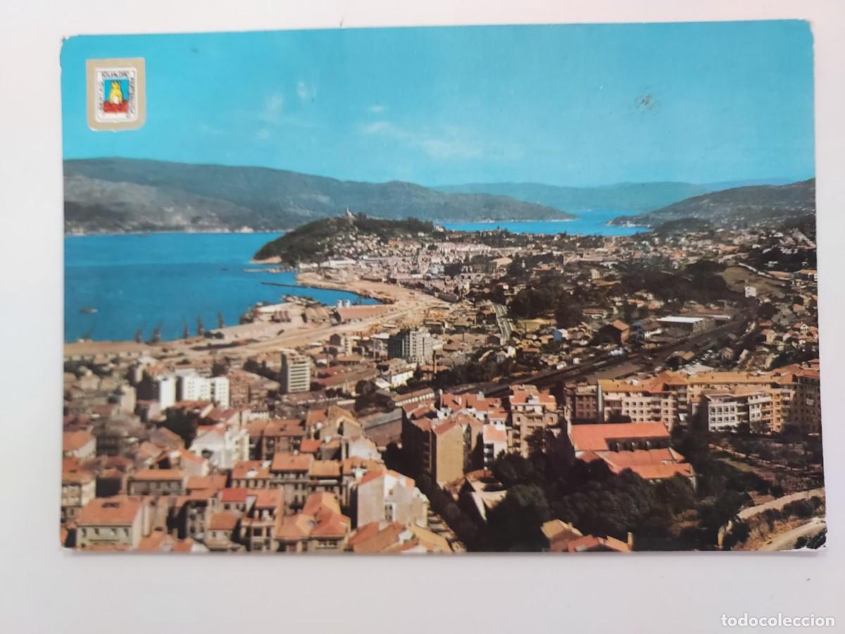 Postales: POSTAL VIGO PANORAMICA DESDE EL CASTRO. 1963. CIRCULADA. PONTEVEDRA. DOMINGUEZ 11