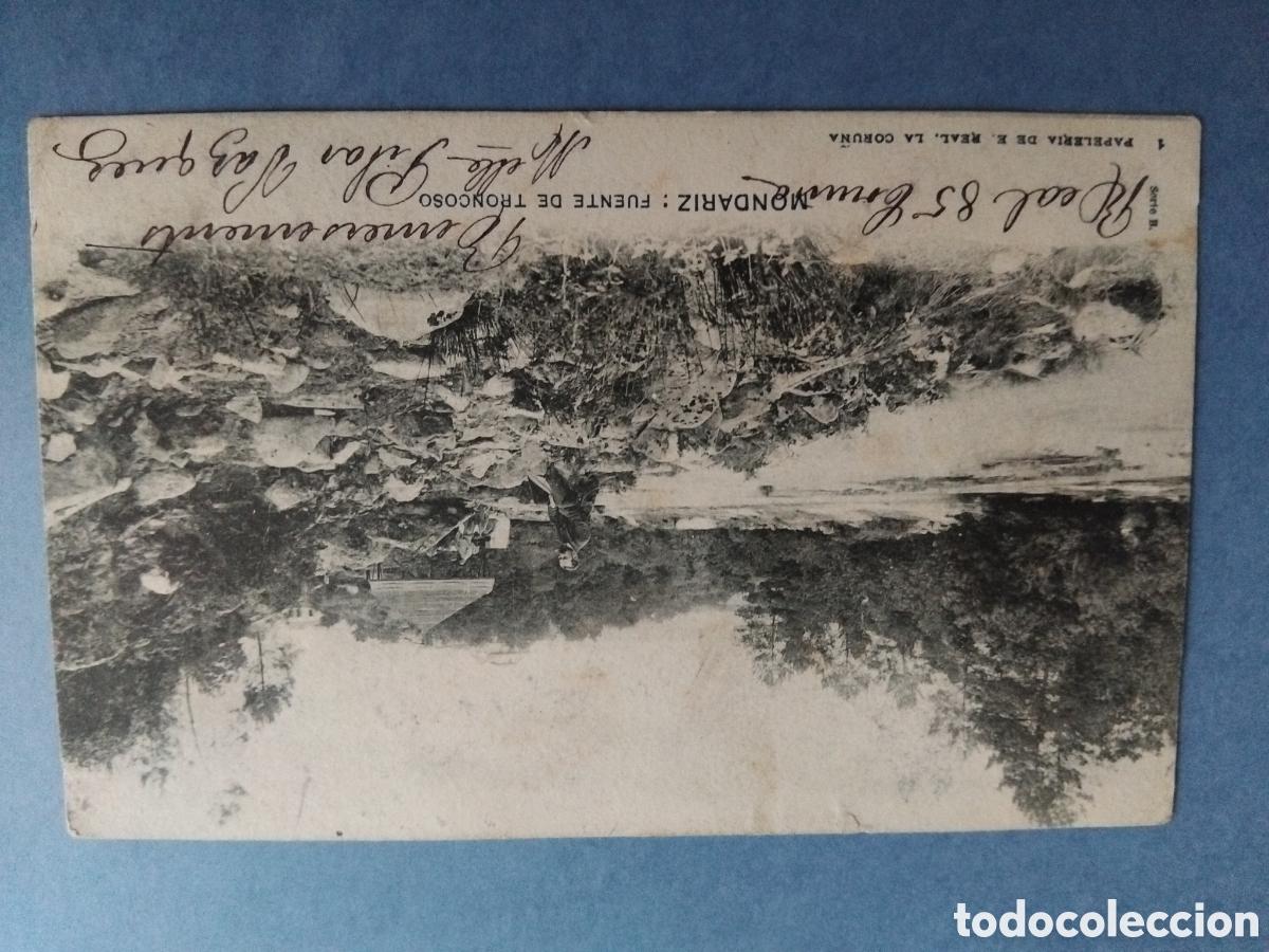 Postales: Postal Mondariz. Fuente de Troncoso