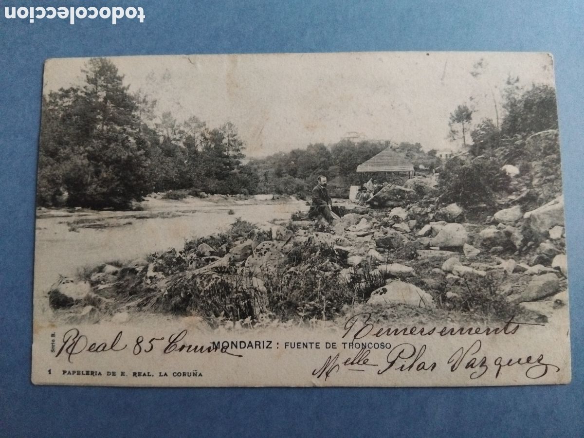 Postales: Postal Mondariz. Fuente de Troncoso