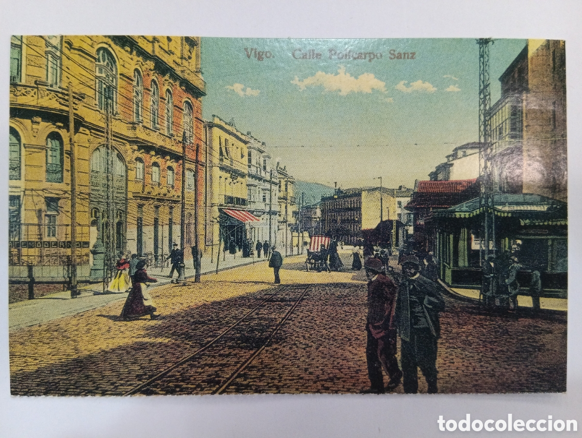 Postales: Tarjeta Postal *El Progreso* Vigo - Calle Policarpo Sanz