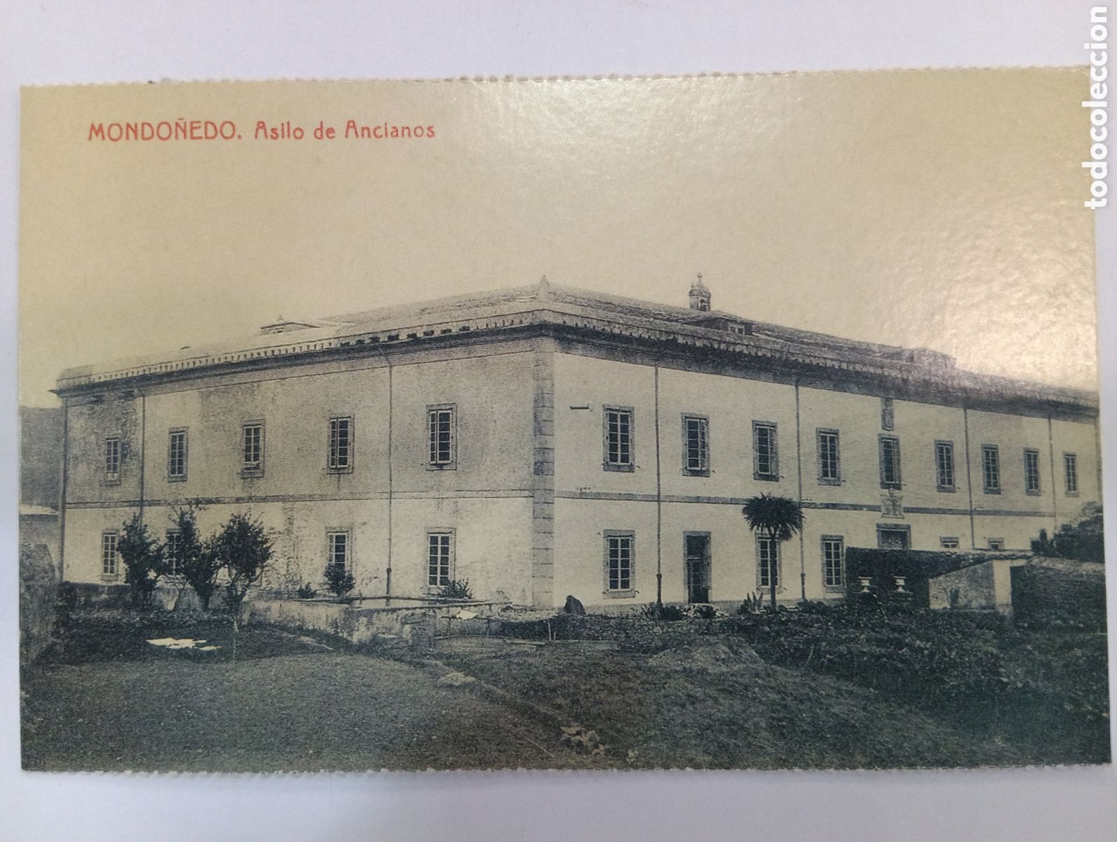 Postales: Tarjeta Postal *El Progreso* Mondo&ntilde;edo - Asilo de los ancianos