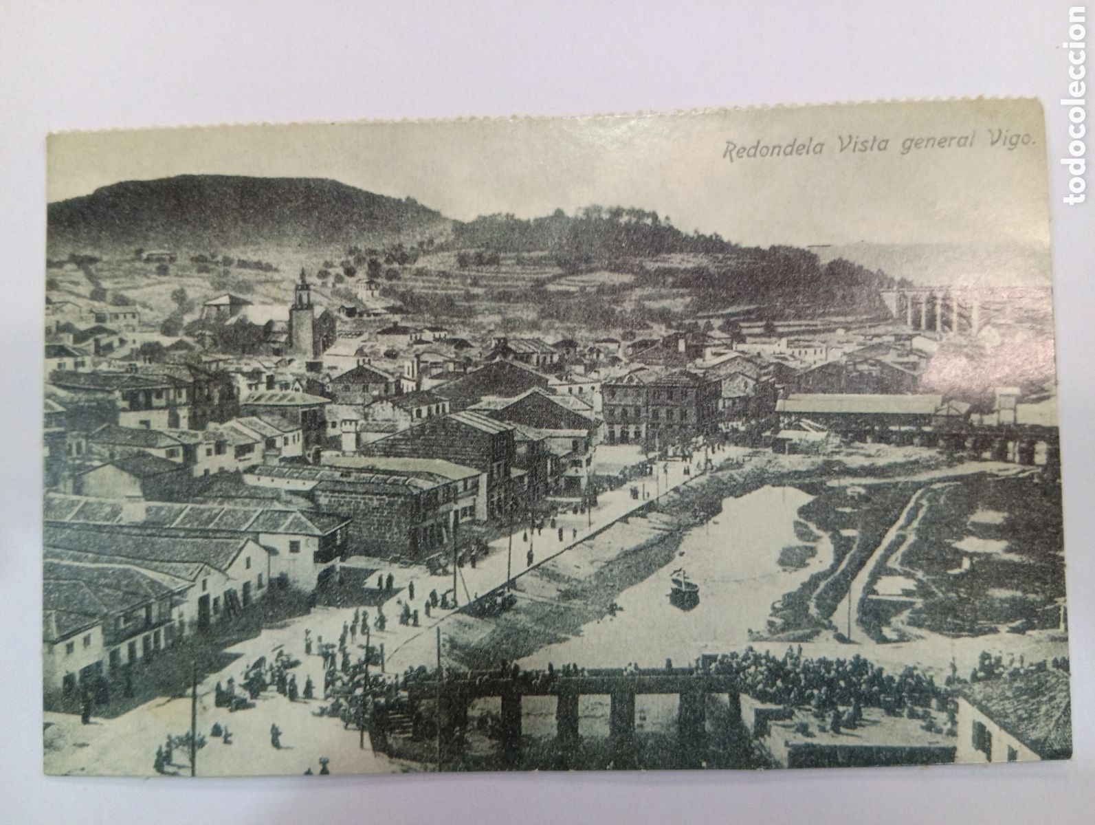 Postales: Tarjeta Postal *El Progreso* Redondela. Vista general Vigo
