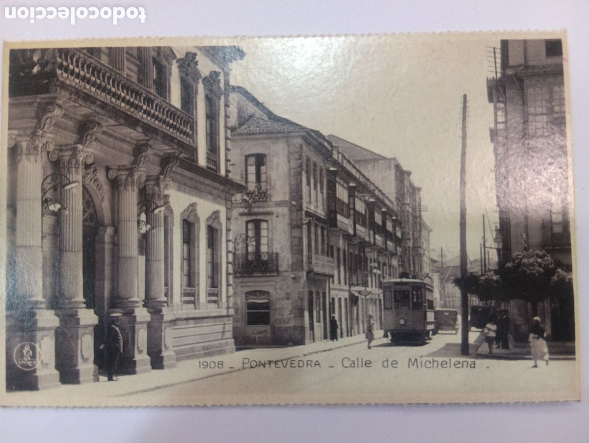 Postales: Tarjeta Postal *El Progreso* Pontevedra - Calle de Michelena