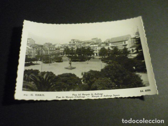 Postais: EL FERROL LA CORU&Ntilde;A PLAZA DEL MARQUES DE AMBOAGE ED. AISA