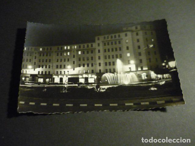 Postais: EL FERROL LA CORU&Ntilde;A PLAZA DE ESPA&Ntilde;A FUENTE LUMINOSA ED. ARRIBAS