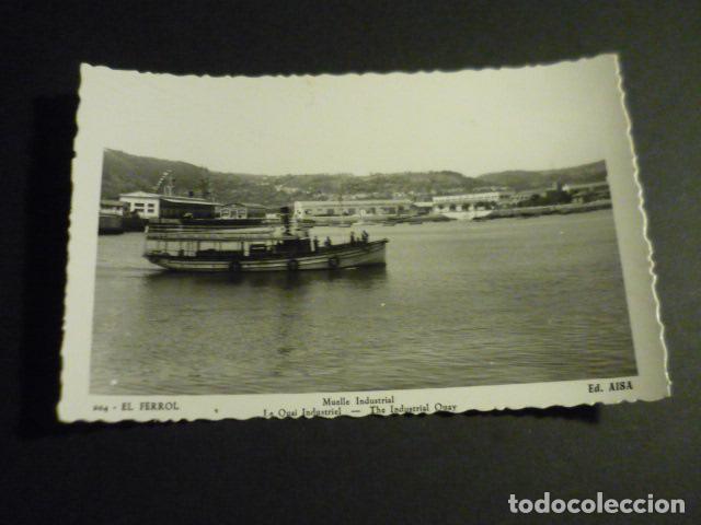 Postais: EL FERROL LA CORU&Ntilde;A MUELLE INDUSTRIAL ED. AISA
