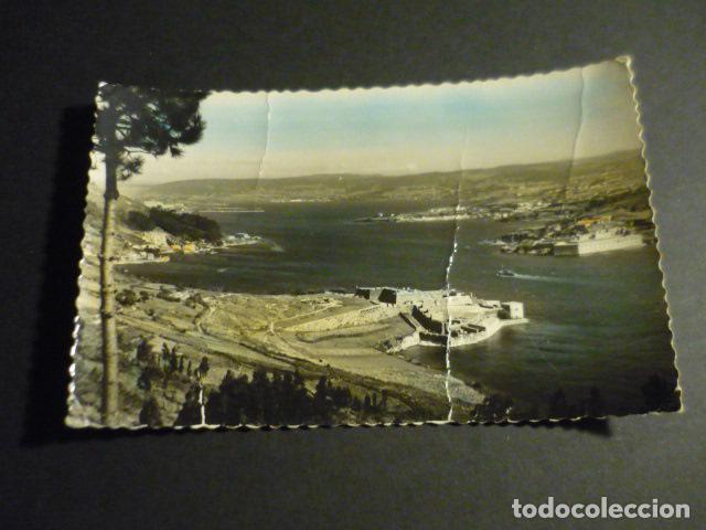 Postais: EL FERROL LA CORU&Ntilde;A CASTILLOS DE SAN FELIPE Y LA PALMA ED. ARRIBAS