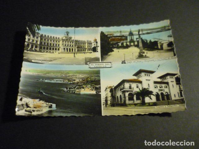 Cartoline: EL FERROL LA CORU&Ntilde;A VARIAS VISTAS ED. ARRIBAS