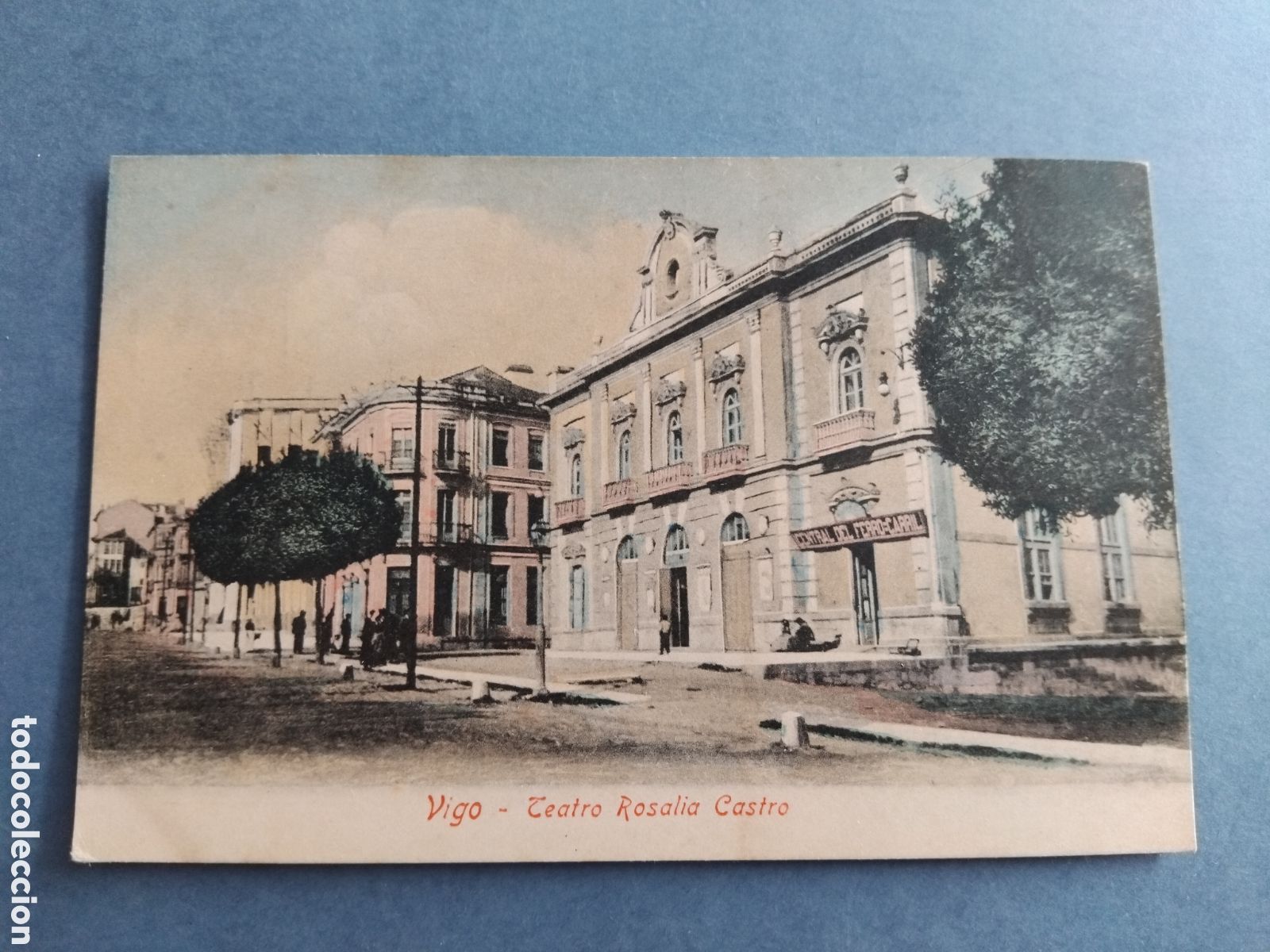Postales: Postal Vigo. Teatro Rosal&iacute;a de Castro