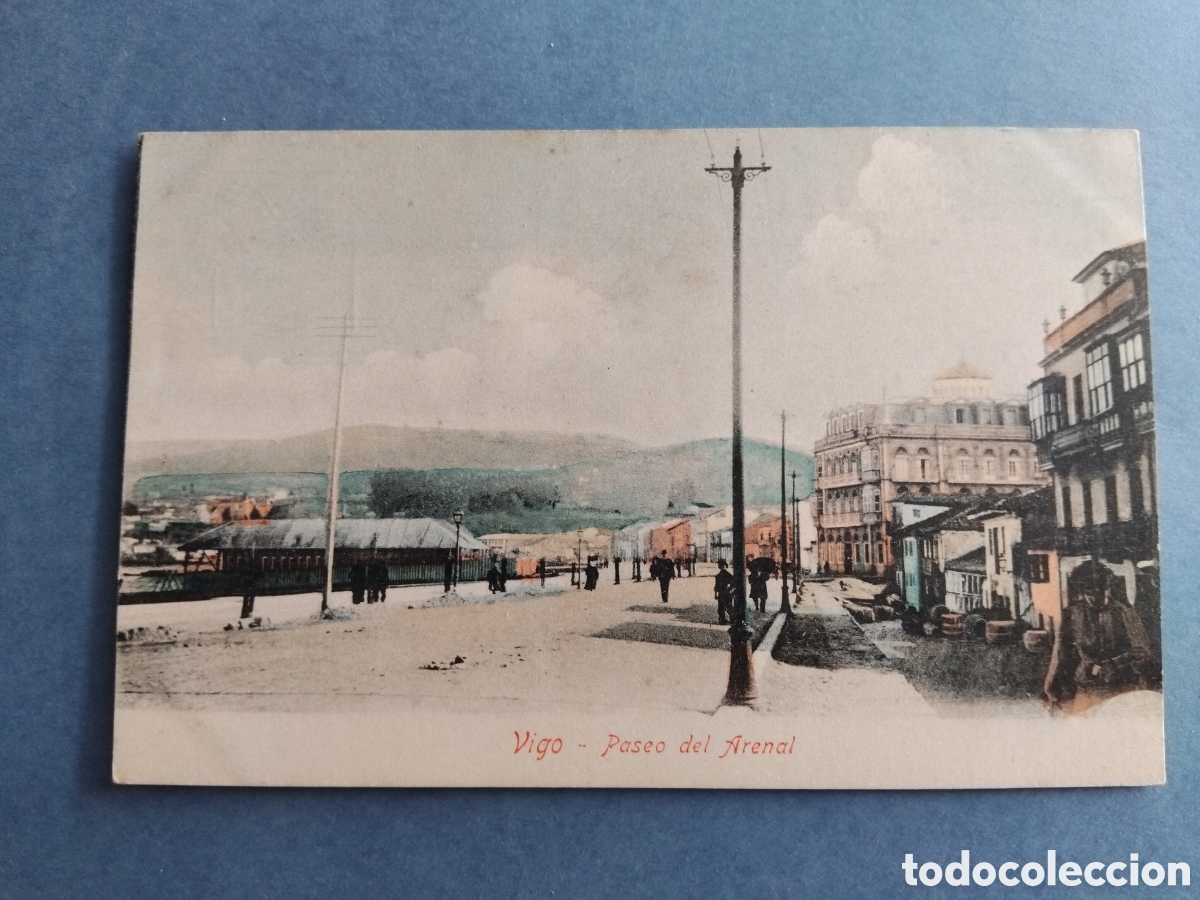Postales: Postal Vigo. Paseo del Arenal