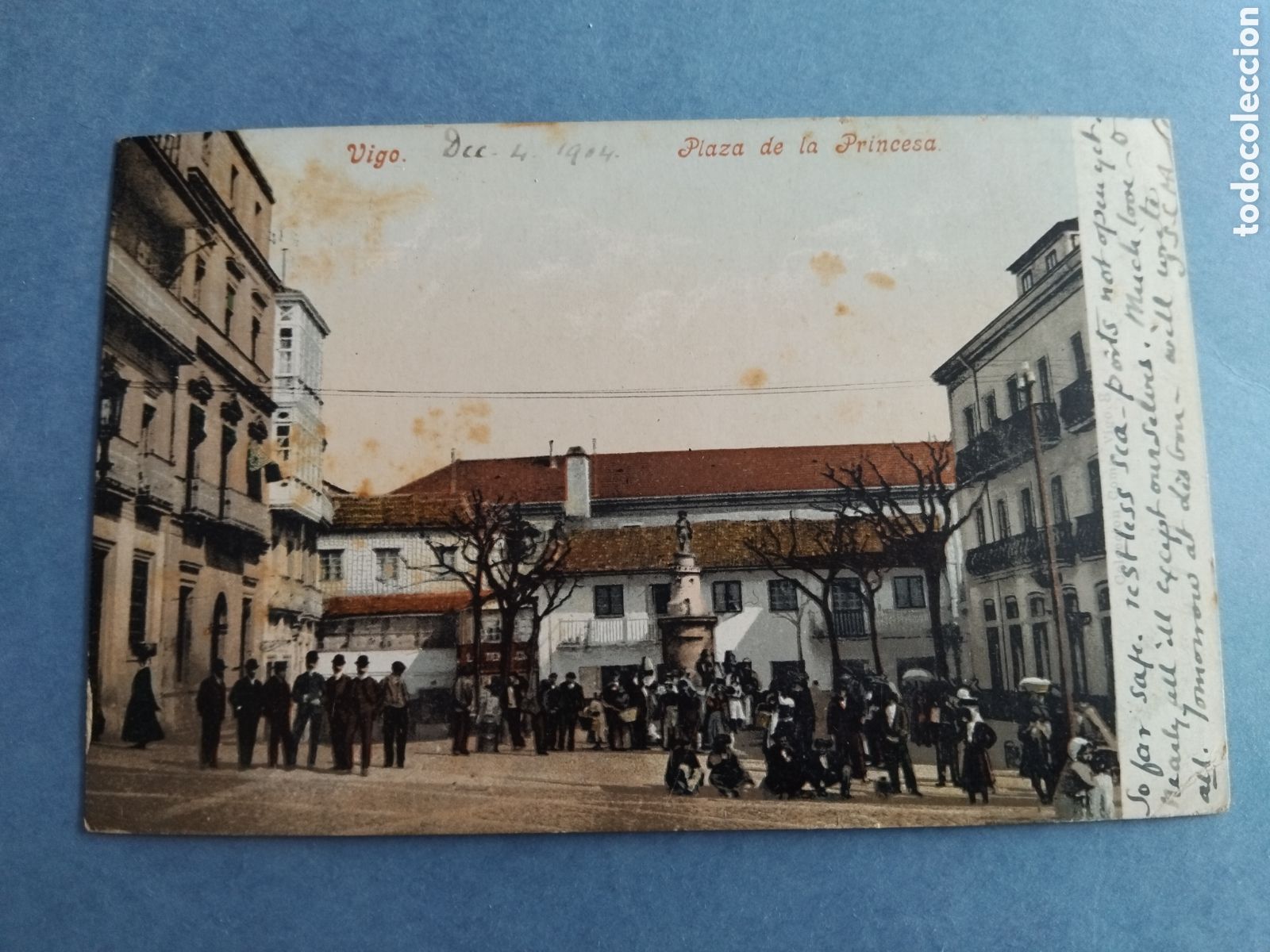 Postales: Postal Vigo. Plaza de la Princesa.