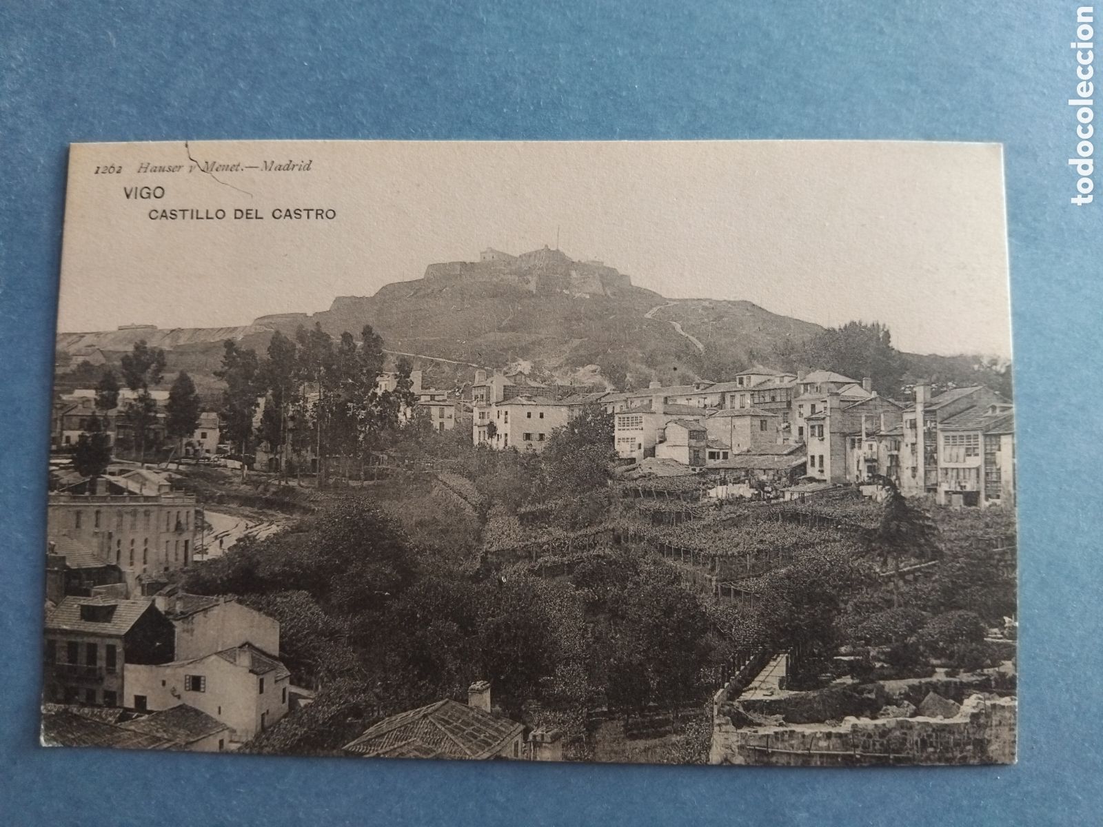 Postales: Postal Vigo. Castillo del Castro