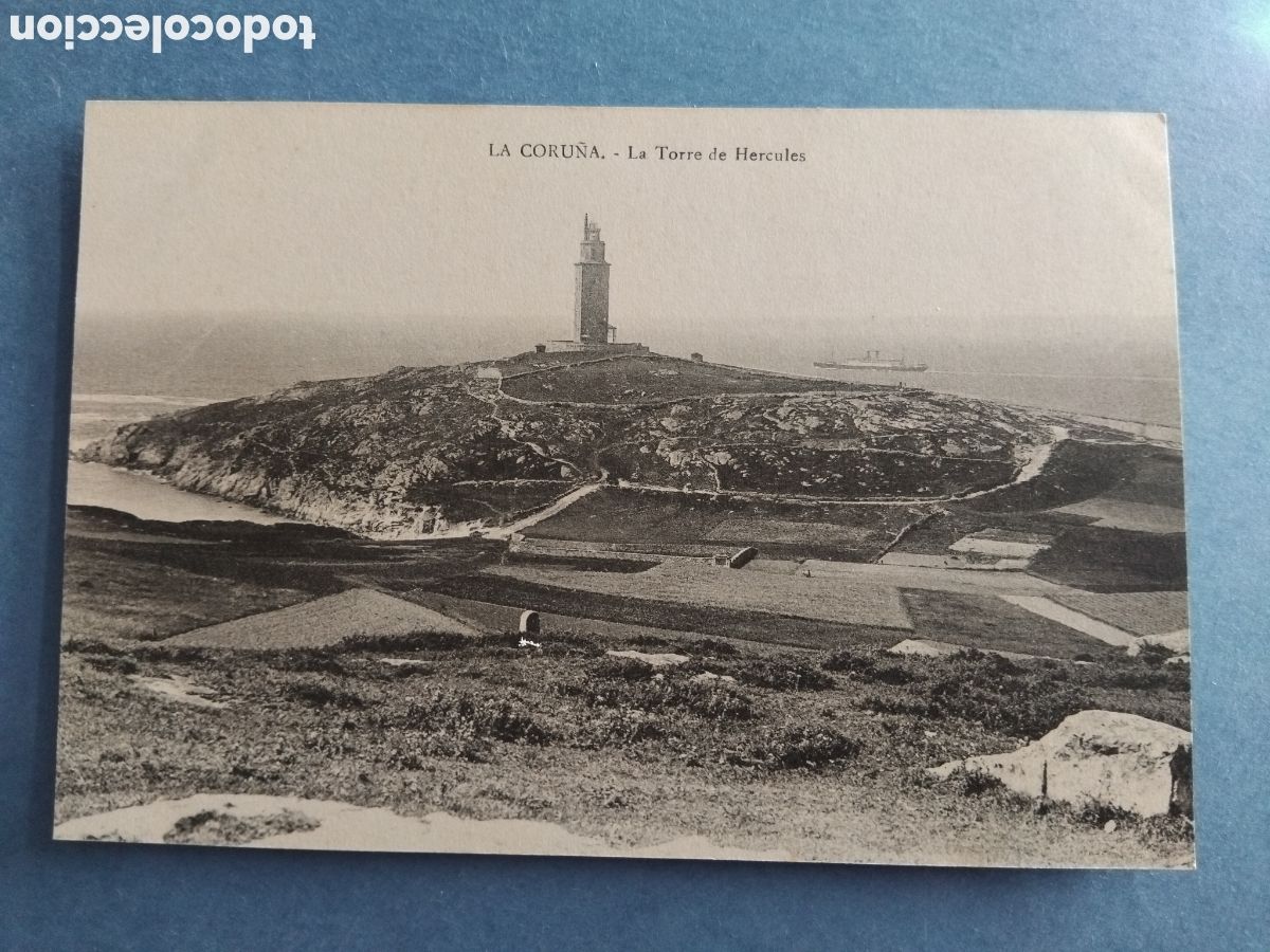 Postales: Postal La Coru&ntilde;a. La Torre de H&eacute;rcules