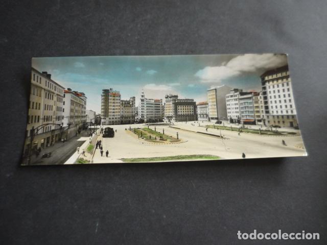Postales: EL FERROL LA CORU&Ntilde;A PLAZA DE ESPA&Ntilde;A POSTAL 9 X 22 CM
