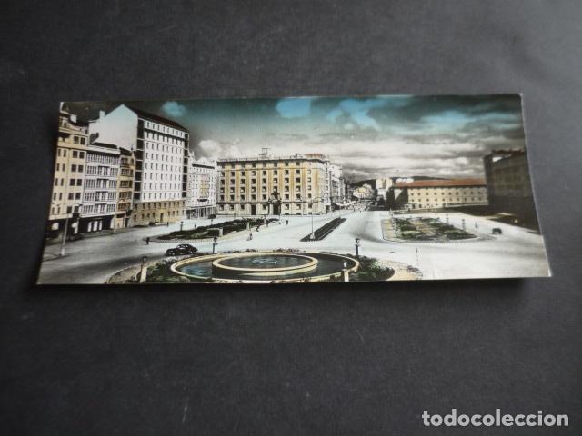 Postales: EL FERROL LA CORU&Ntilde;A PLAZA DE ESPA&Ntilde;A POSTAL 9 X 22 CM