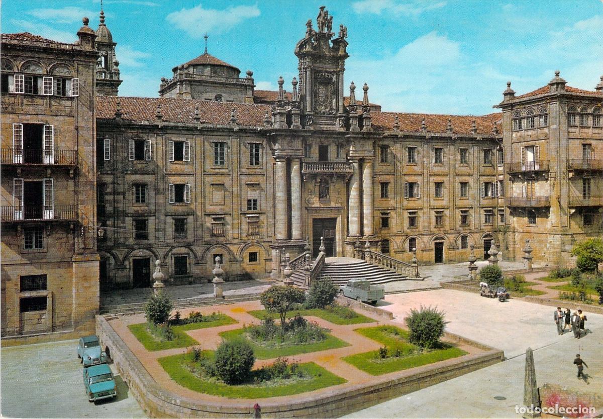 Postales: Postal de Santiago de Compostela, Seminario de San Martin Pinario