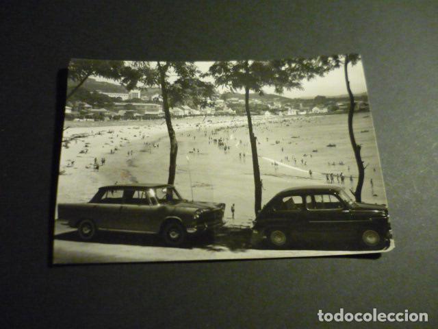 Cartes Postales: SANGENJO PONTEVEDRA PANORAMICA DE LA PLAYA DE SILGAR