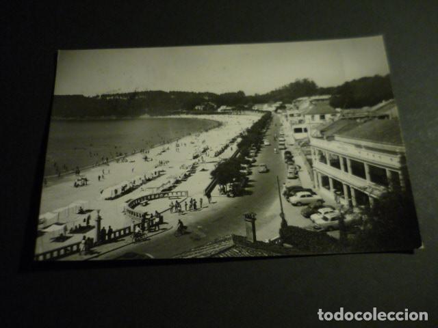 Cartoline: SANGENJO PONTEVEDRA AVENIDA GENERALISIMO FRANCO