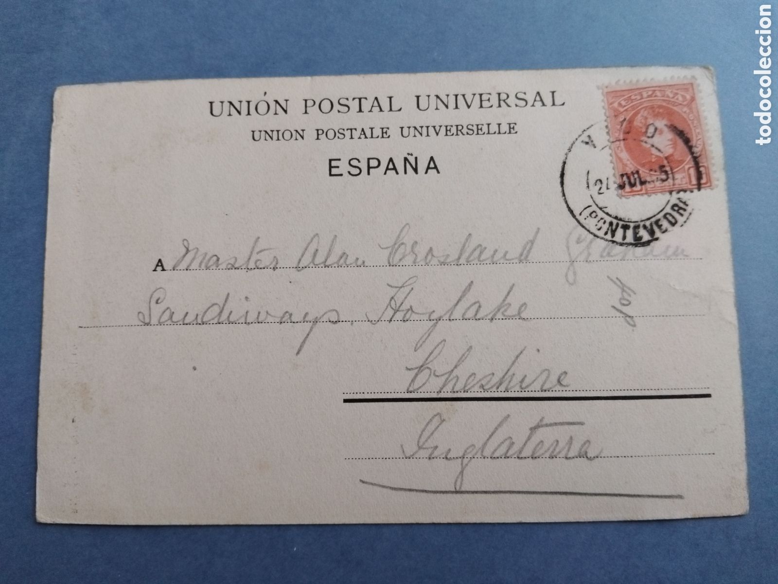 Postales: Postal Vigo. Hotel Continental - Foto 2