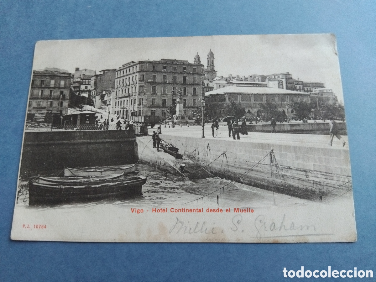 Postales: Postal Vigo. Hotel Continental - Foto 1