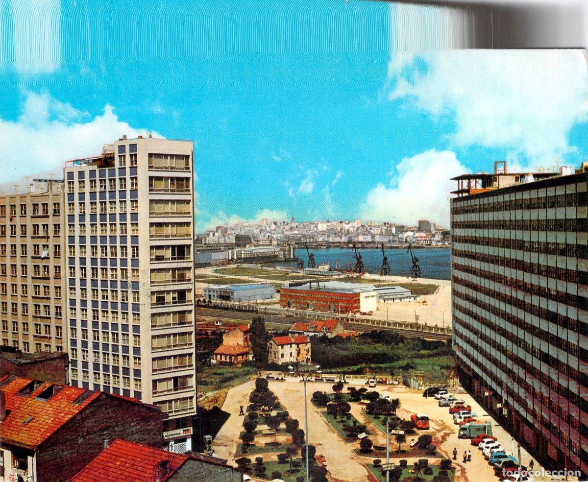 Postales: Postal de La Coru&ntilde;a, vista desde el Mirador de los Castros