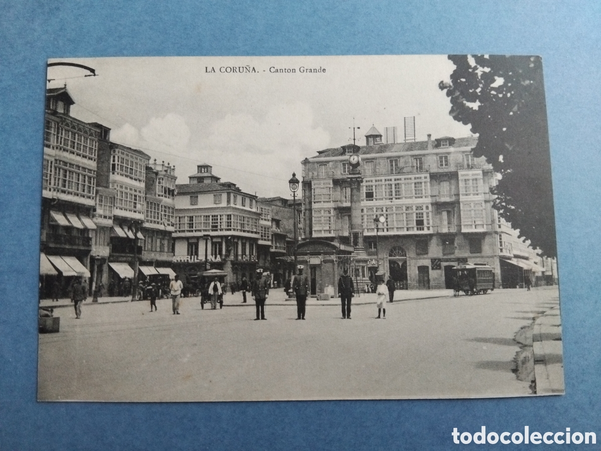 Postales: Postal La Coru&ntilde;a. Cant&oacute;n Grande