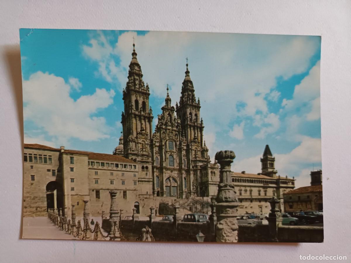 Postales: SANTIAGO DE COMPOSTELA (LA CORU&Ntilde;A). CATEDRAL. FACHADA DEL OBRADOIRO