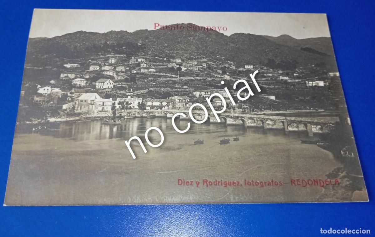 Postales: Puente Sampayo postal fotogr&aacute;fica Diez y Rodriguez Redondela