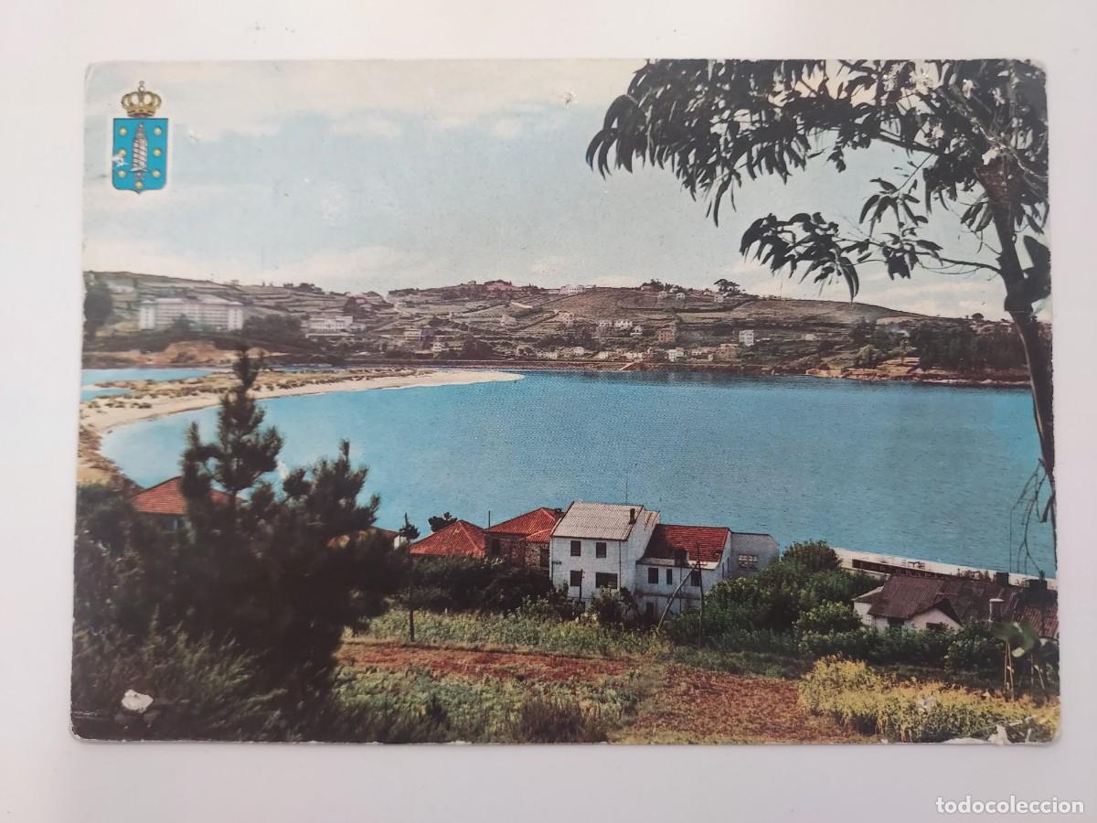 Postales: POSTAL LA CORU&Ntilde;A PLAYA DE SANTA CRISTINA. 1964. CIRCULADA. 5