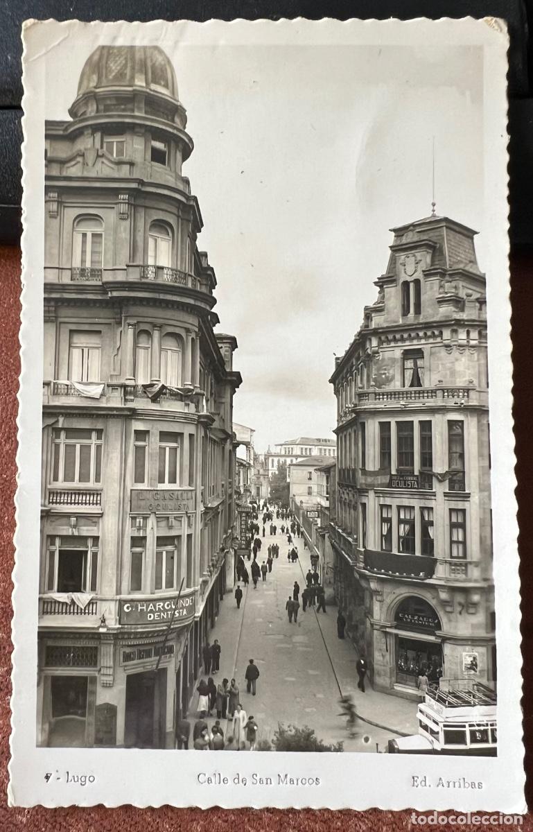 Postales: Postal de Lugo - Calle de San Marcos - Ed. Arribas