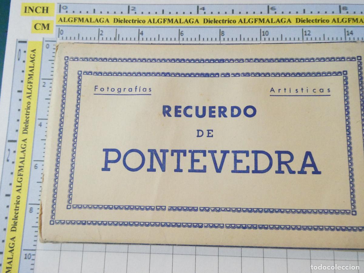 Postales: LIBRITO ACORDE&Oacute;N 10 POSTALES FOTOGRAF&Iacute;AS ART&Iacute;STICAS DE PONTEVEDRA A&Ntilde;OS 30 50. ARRIBAS. 2485