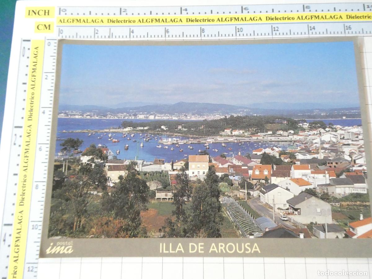 Postales: POSTAL DE PONTEVEDRA. ILLA DE AROUSA. IMA. 2441