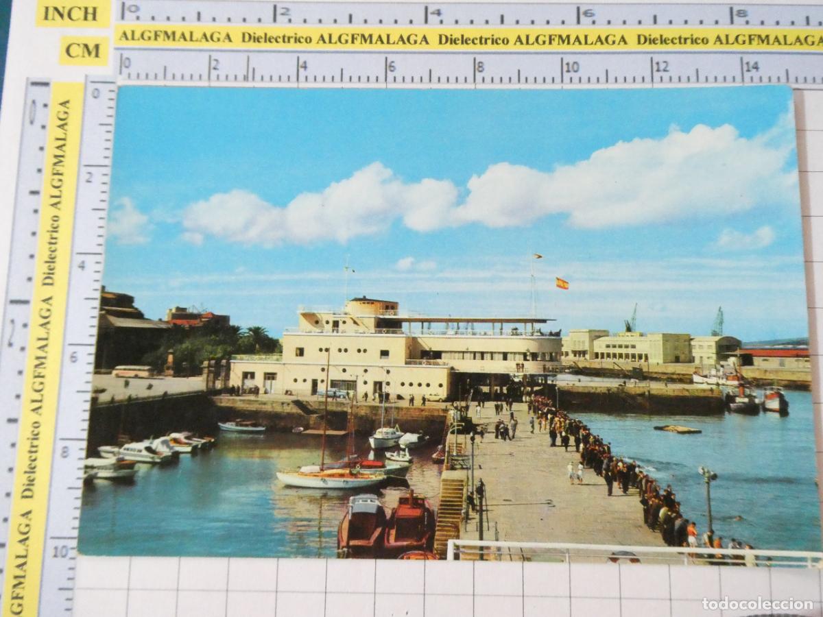 Postales: POSTAL DE PONTEVEDRA. A&Ntilde;O 1963 VIGO CLUB NA&Uacute;TICO Y ESTACI&Oacute;N MAR&Iacute;TIMA. 1 PARIS. 2492