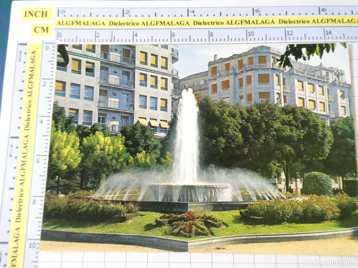 Postales: POSTAL DE PONTEVEDRA. A&Ntilde;O 1963 VIGO FUENTE MONUMENTAL 6 GARRABELLA. 2493