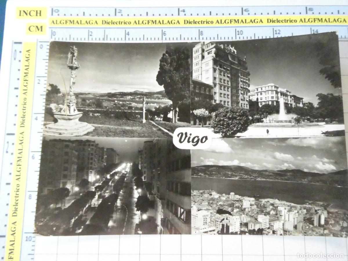 Postales: POSTAL DE PONTEVEDRA. A&Ntilde;OS 30 50. VIGO CRUCERO HIO, ALAMEDA, GRAN V&Iacute;A, VISTA PARCIAL 524 ARTIG. 2495