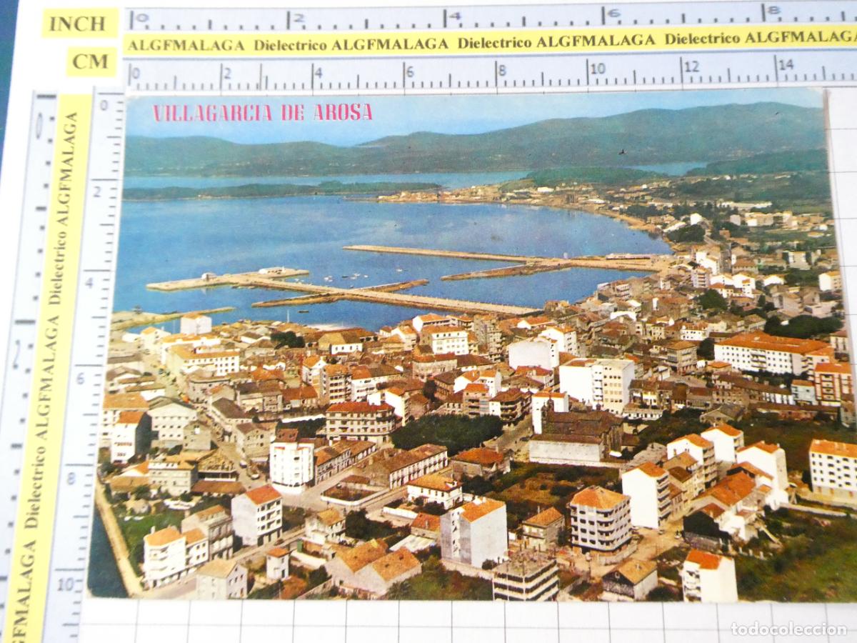 Postales: POSTAL DE PONTEVEDRA. A&Ntilde;O 1970. VILLAGARCIA DE AROSA 709 PARIS. 2498